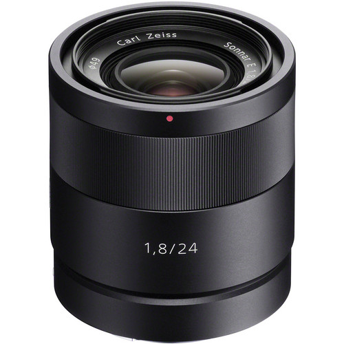 Lente sony Sonnar T* E 24 mm F1,8 ZA
