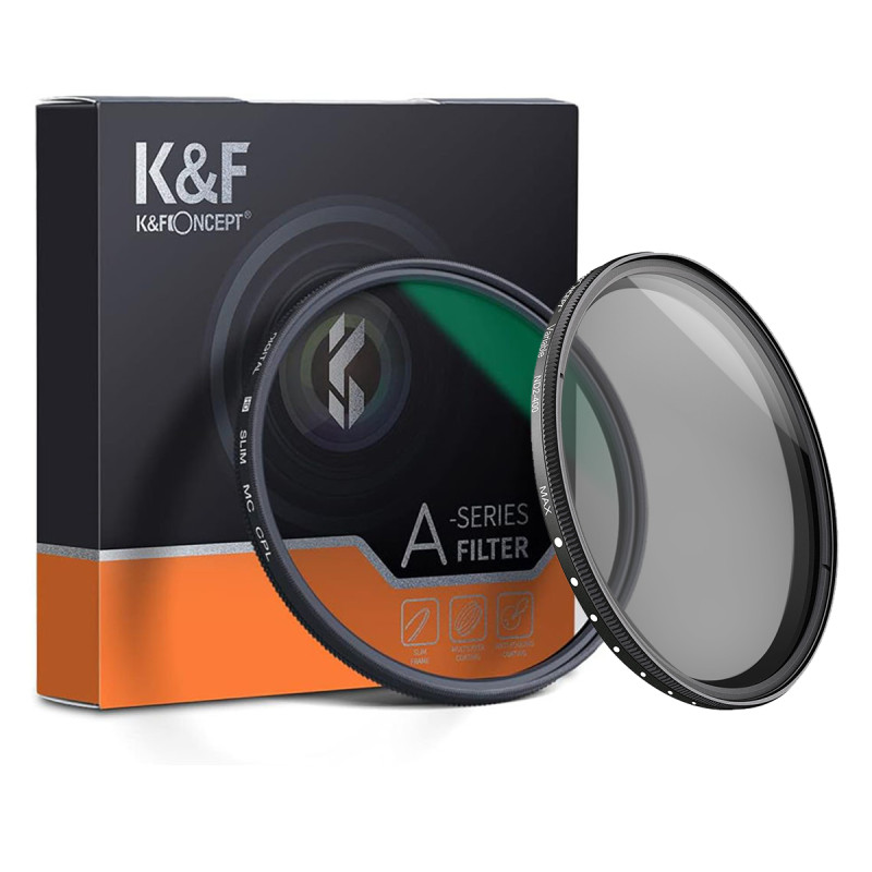 Filtro K&F Kit CPL + ND - 67mm