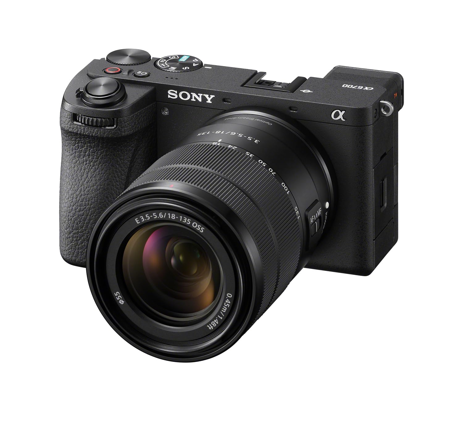 Camara Sony a6700 lente 18-135mm 