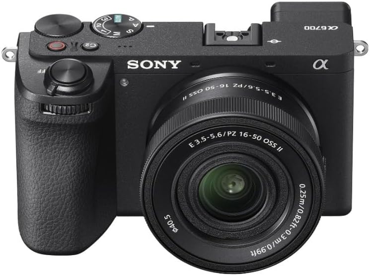 Camara sony 6700 lente 16-50mm 