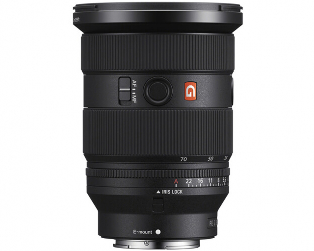 Lente sony FE 24-70 mm F2.8 GM