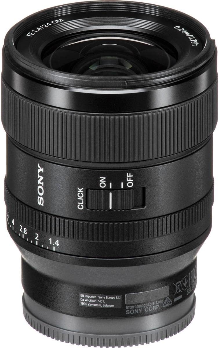 Lente sony FE 24mm F1.4 GM 