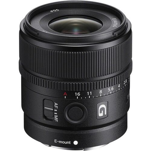 Lente sony E 15 mm F1.4 G