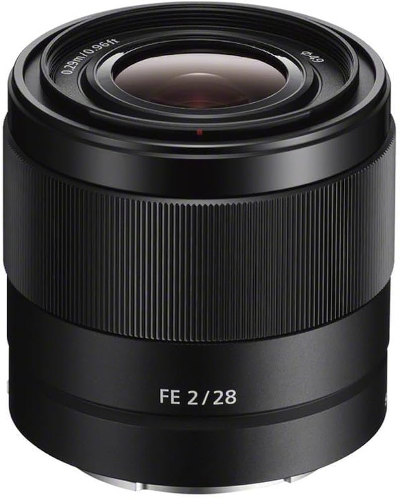 Lente sony FE 28mm F2